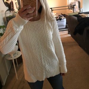 Gap White sweater